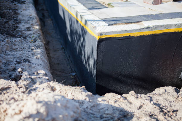 Residential Wet Basement Repair installation at a Fairland, MD home by SJ Waterproofing Pros